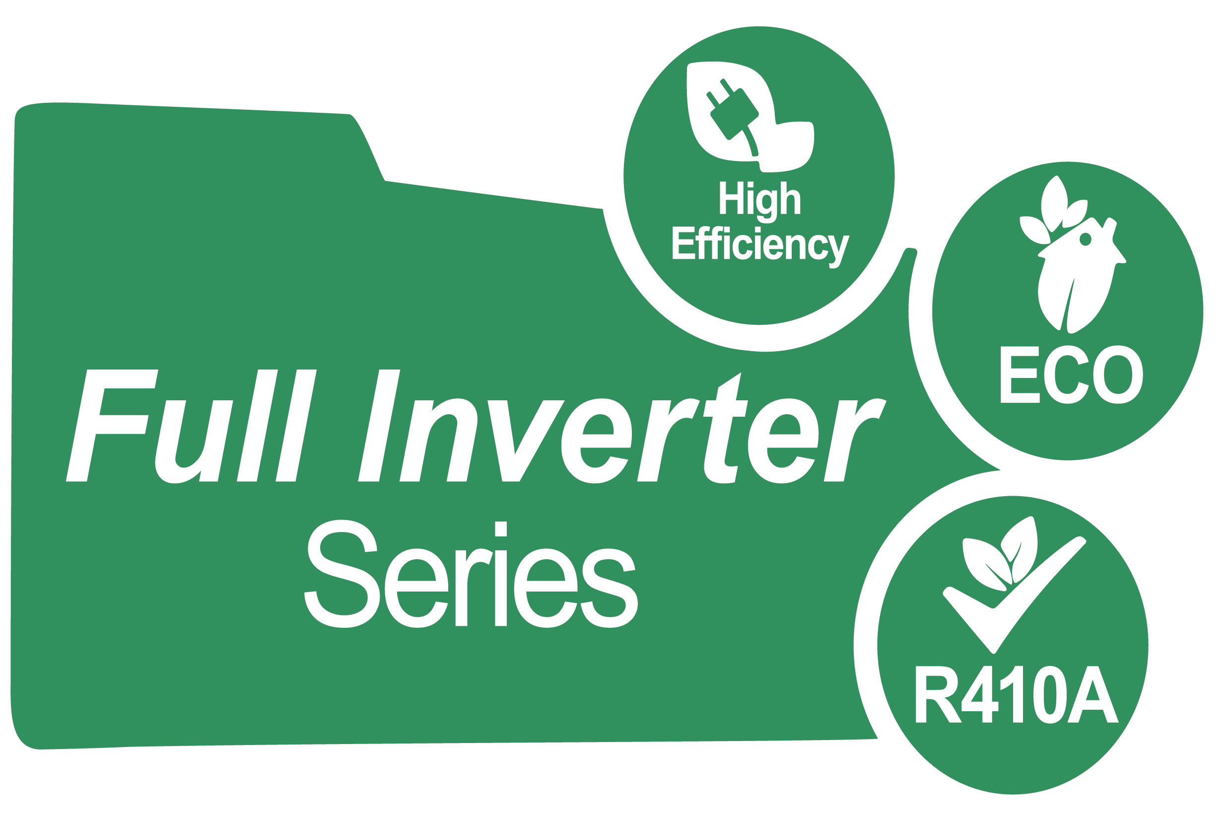 Solstice heat pumps full inverter series logo