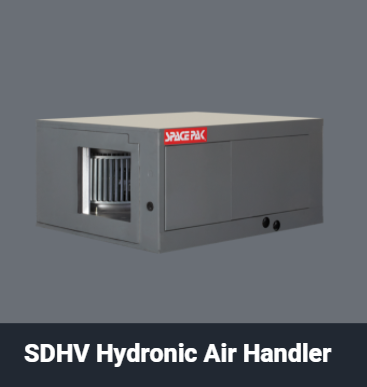 SpacePak WCSP hydronic air handler