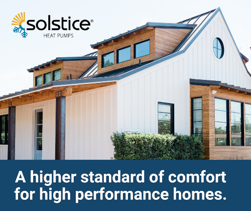 Solstice Heat Pump High Performance Home
