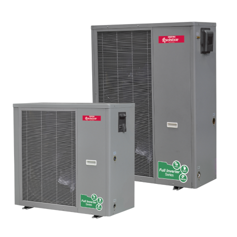 Solstice Inverter Monobloc (SIM) Air-to-Water Heat Pump units