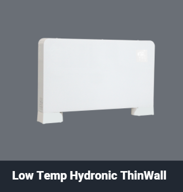 SpacePak ThinWall low temperature hydronic fan coil